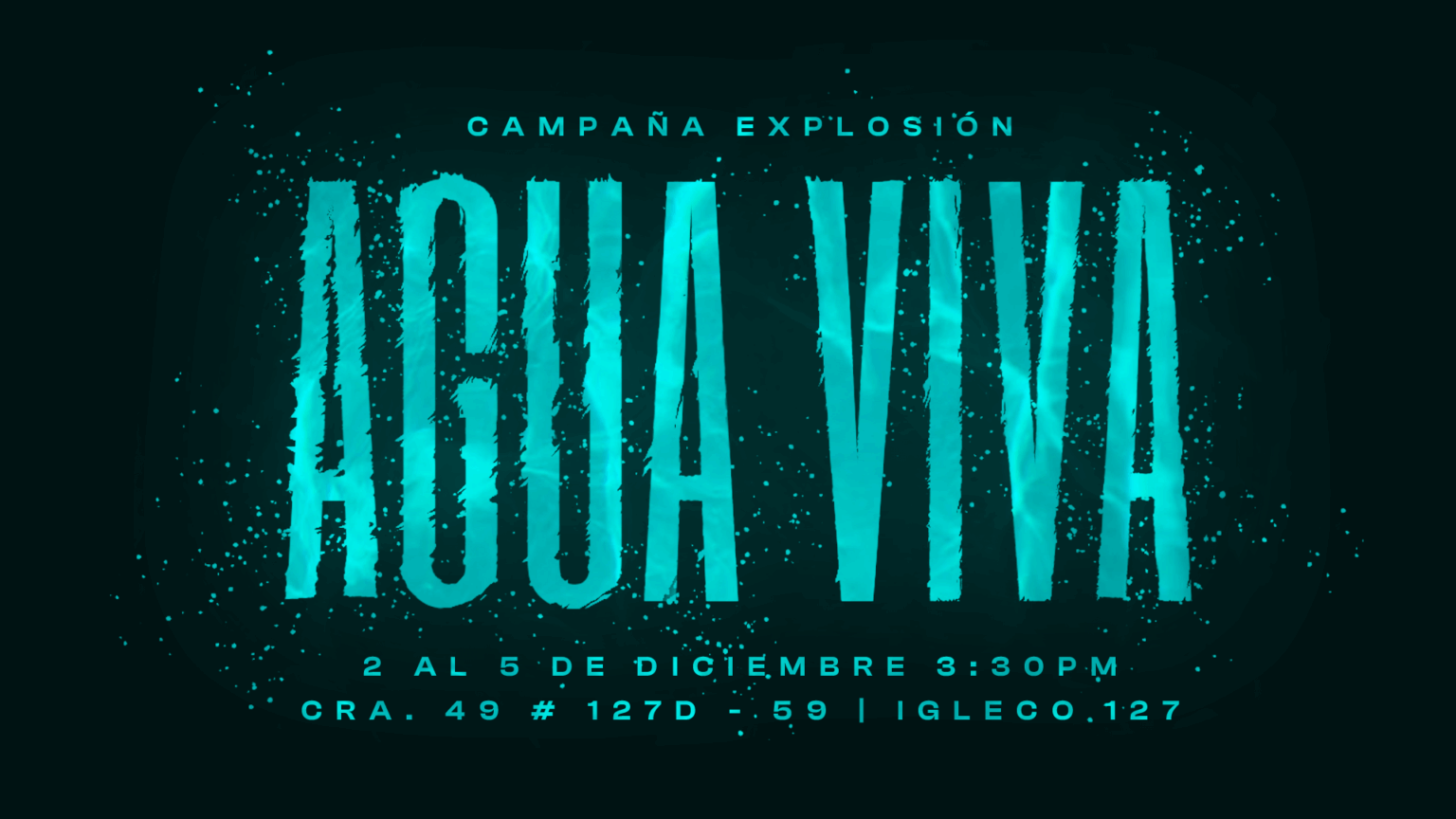 CAMPAÑA AGUA VIVA